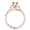 Image 4 : 1.02 CTW Certified VS/SI Diamond Solitaire 2Pc Wedding Set 14K Rose Gold - REF-134W5F - 31689