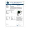 Image 3 : 2.12 CTW Emerald & Diamond Ring 10K White Gold - REF-20N8Y - 11227