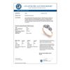 Image 3 : 2 CTW Past Present Future Certified VS/SI Diamond Ring Martini 14K Rose Gold - REF-390W9F - 38346