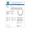 Image 3 : 46.5 CTW Amethyst & VS/SI Certified Diamond Eternity Necklace 10K Yellow Gold - REF-226W2F - 29415