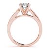 Image 2 : 0.75 CTW Certified VS/SI Diamond Solitaire Ring 18K Rose Gold - REF-130M2H - 27613