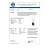 Image 3 : 1.02 CTW Ruby & Diamond Pendant 14K White Gold - REF-12H8A - 14044