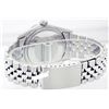 Image 3 : Rolex Men's Stainless Steel, QuickSet, Diam Dial & Diam/Sapphire Bezel - REF-521M4F