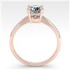 Image 4 : 1.01 CTW VS/SI Diamond Engagement Designer Ring 14K Rose Gold - REF-274H8A - 30603