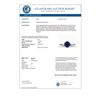 Image 3 : 2 CTW Sapphire Designer Inspired Solitaire Engagement Ring 18K White Gold - REF-35Y3K - 22240