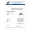 Image 3 : 2 CTW Amethyst Designer Inspired Solitaire Engagement Ring 18K White Gold - REF-33K6W - 22209