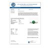 Image 3 : 2 CTW Emerald Designer Inspired Solitaire Engagement Ring 18K White Gold - REF-34Y2K - 22220