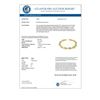 Image 3 : 6.50 CTW Blue Topaz Bracelet 10K Yellow Gold - REF-37W8F - 14008