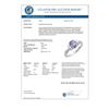 Image 3 : 1.06 CTW Tanzanite & Diamond Ring 10K White Gold - REF-32H2A - 14404