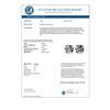 Image 3 : 2.50 CTW Certified H-SI/I Quality Diamond Solitaire Stud Earrings 10K White Gold - REF-435Y2K - 3310