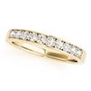 Image 5 : 2.1 CTW Certified VS/SI Diamond 3 Stone Princess Cut 2Pc Set 14K Yellow Gold - REF-507W3F - 32029