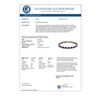 Image 3 : 26.3 CTW Tanzanite & VS/SI Certified Diamond Eternity Bracelet 10K Rose Gold - REF-345X5T - 29464