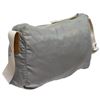 Image 3 : Prada Gray Nylon Zip Top Messenger Handbag