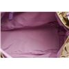 Image 6 : Coach Brown Monogram Canvas Purple Trim Stripe Hobo Bag
