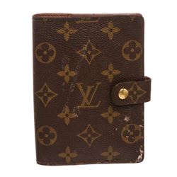 Louis Vuitton Monogram Medium Ring Agenda Cover