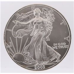 2003 American Silver Eagle Dollar Coin