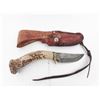 Image 1 : Stag Handled Moose Knife
