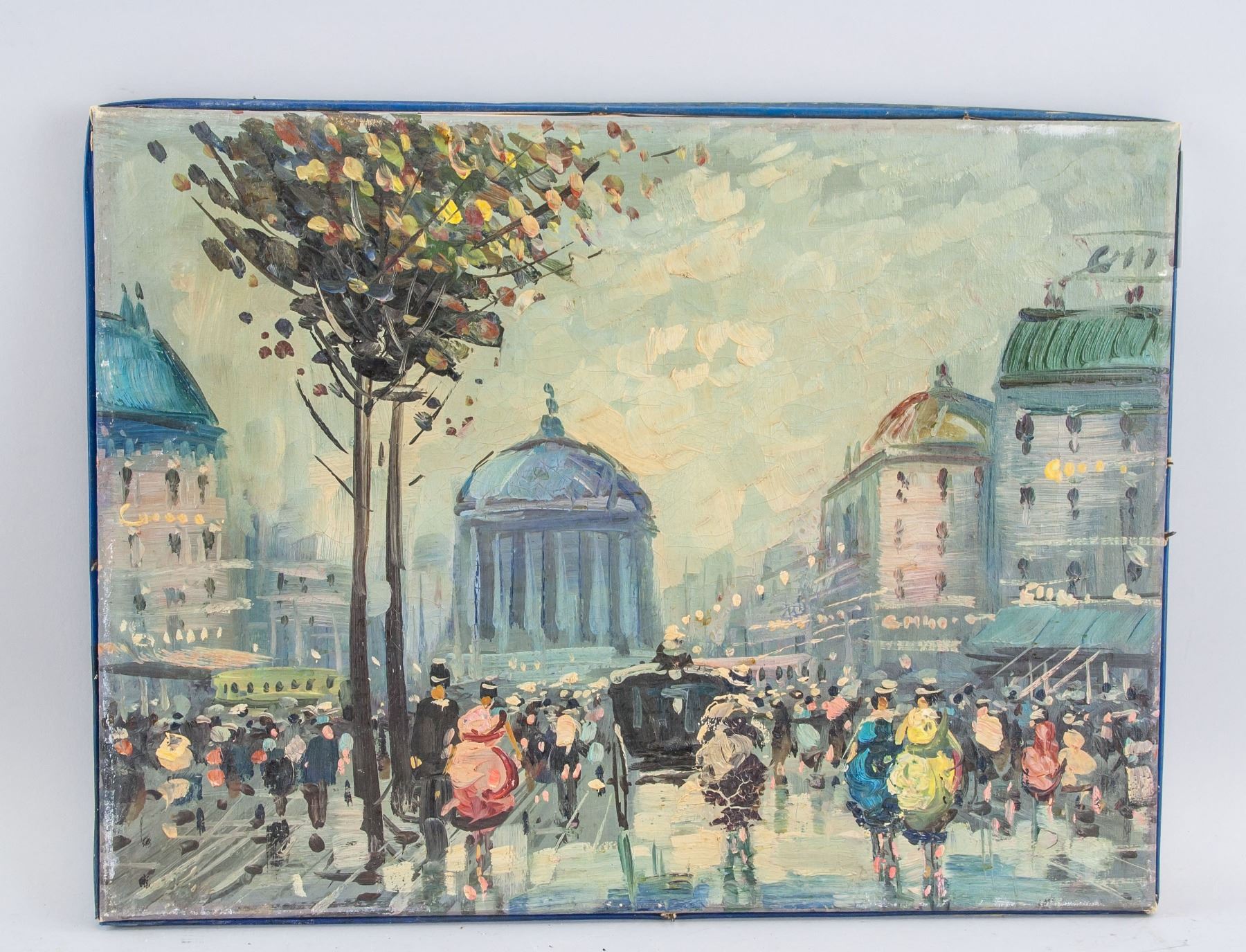 Caroline C Burnett Parisian Cityscape Scene Ooc