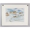 Image 2 : 17/75 Print Winter Landscape