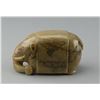 Image 1 : Qing Period Chinese Old Yellow Jade Elephant