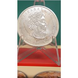Canada 5 Dollars  pure silver, 2016