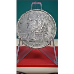 US Trade Dollar, 1871