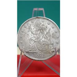 US Trade Dollar, 1872