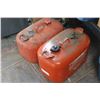 Image 2 : TWO METAL GAS CANS