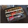 Image 1 : VINTAGE TACKLE BOX WITH CONTENTS