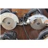 Image 2 : LOT OF BLACK AND DECKER CIRCULAR SAWS AND BLADES