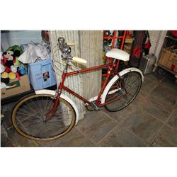 VINTAGE THREE SPEED TRIUMPH BIKE