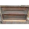 Image 2 : ANTIQUE WOOD PAPER DISPENSER AND KRAFT PAPER