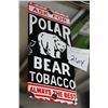 Image 1 : OPLAR BEAR TOBACCO PORCELAIN SIGN