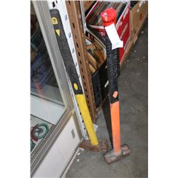 SLEDGE HAMMER AND SPLITTING MAUL