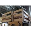 Image 1 : THREE WOOD WINE CRATES