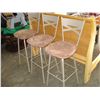 Image 2 : 3 MICROFIBER BAR STOOLS