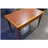 Image 2 : TWO DRAWER MODERN MAPLE DESK