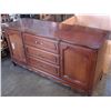 Image 1 : FRENCH PROVINCAL 3 DRAWER 2 DOOR SERVER WITH LIFT TOP STORAGE