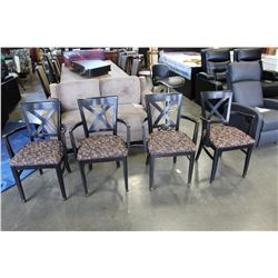 FOUR DINING CHAIRS