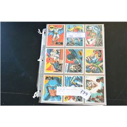 BATMAN AND ROBIN COLLECTOR CARD SET