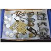 Image 1 : LOT OF PEWTER SOLDIERS LOCKS AND KEYS AND HARDWARE