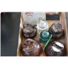 Image 2 : LOT OF COLLECTIBLE INSULATORS CIGARETTE CASE AND TROPHY