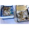 Image 1 : TWO BOXES OF RHINESTONE JEWELLRY ANIMAL MOTIF ETC