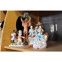 LOT OF VARIOUS FIGURES