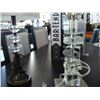 Image 2 : TWO CLEAR BASE TABLE LAMPS