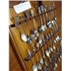Image 2 : COLLECTORS SPOONS AND RACK