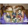 Image 1 : TWO BOXES OF COLLECTIBLE FIGURES AND PIGGY BANKS