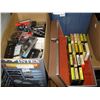 Image 1 : BOX OF TAPES AND 8 TRACKS