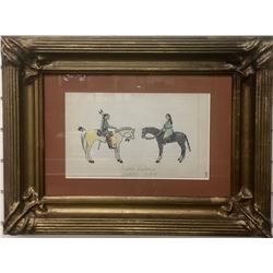Vintage, Original Ledger Art