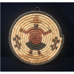 Vintage Hopi Coiled Basket, Second Mesa